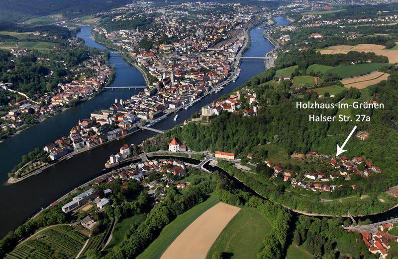 Holzhaus Im Gruenen B&B Passau Luaran gambar